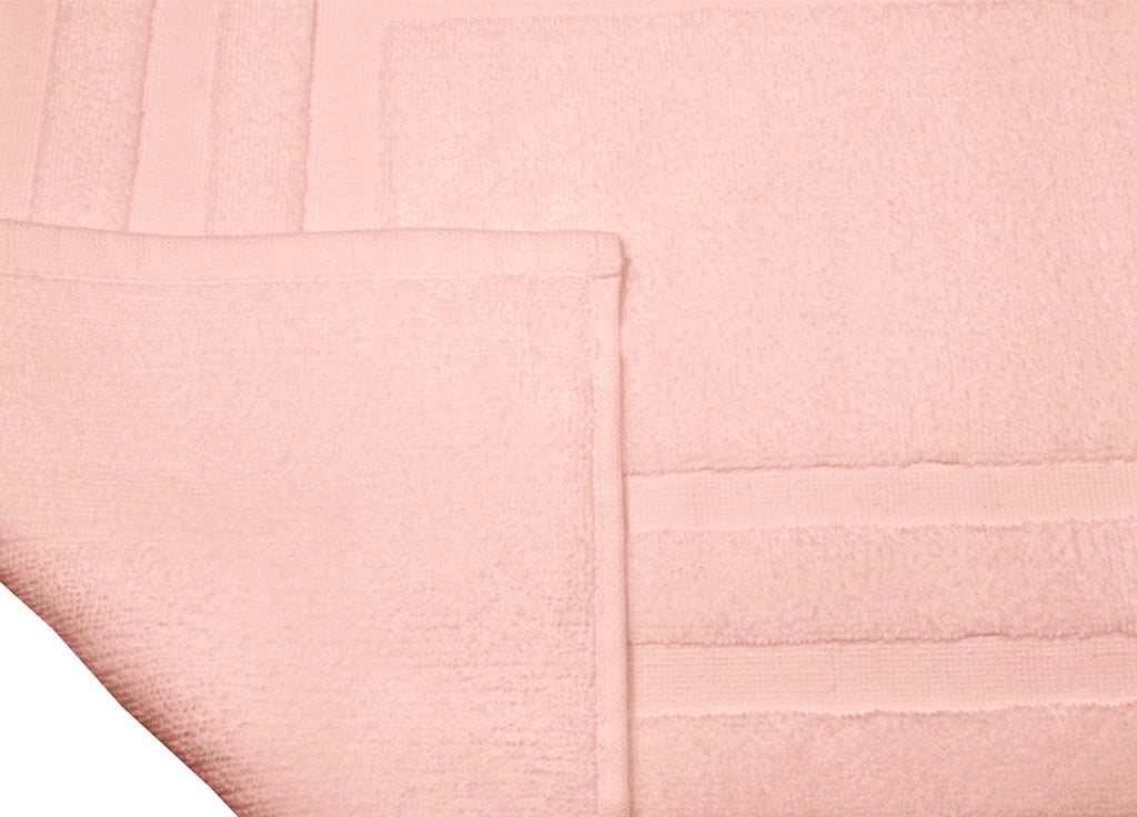 Tappeto Casa Bagno Morbido 50x65cm Tinta Unita 100% Cotone Modello Sophie - Tappeto - Orchidea