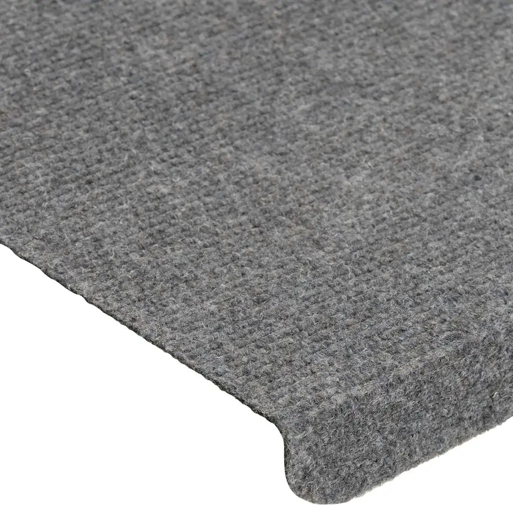 Tappetini Autoadesivi per Scale 30 pz | Gradini per Scale Grigi 65x24,5x3,5 cm