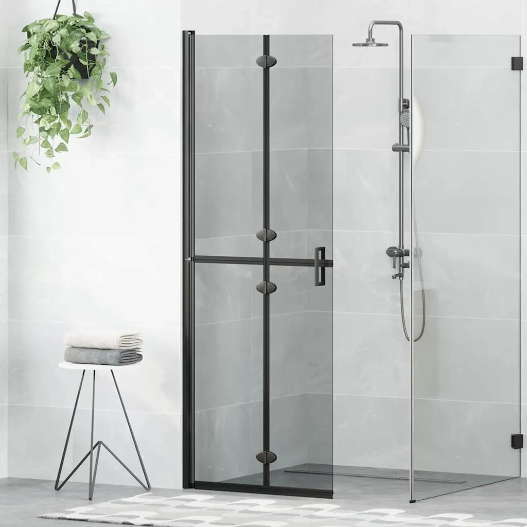 Parete doccia walk-in Nero 70 x 6,5 x 190 cm CFW4407965