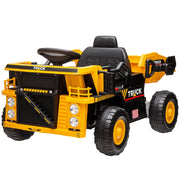 Camion Bambini Elettrico 12V ¨C zephmum ¨C Giallo