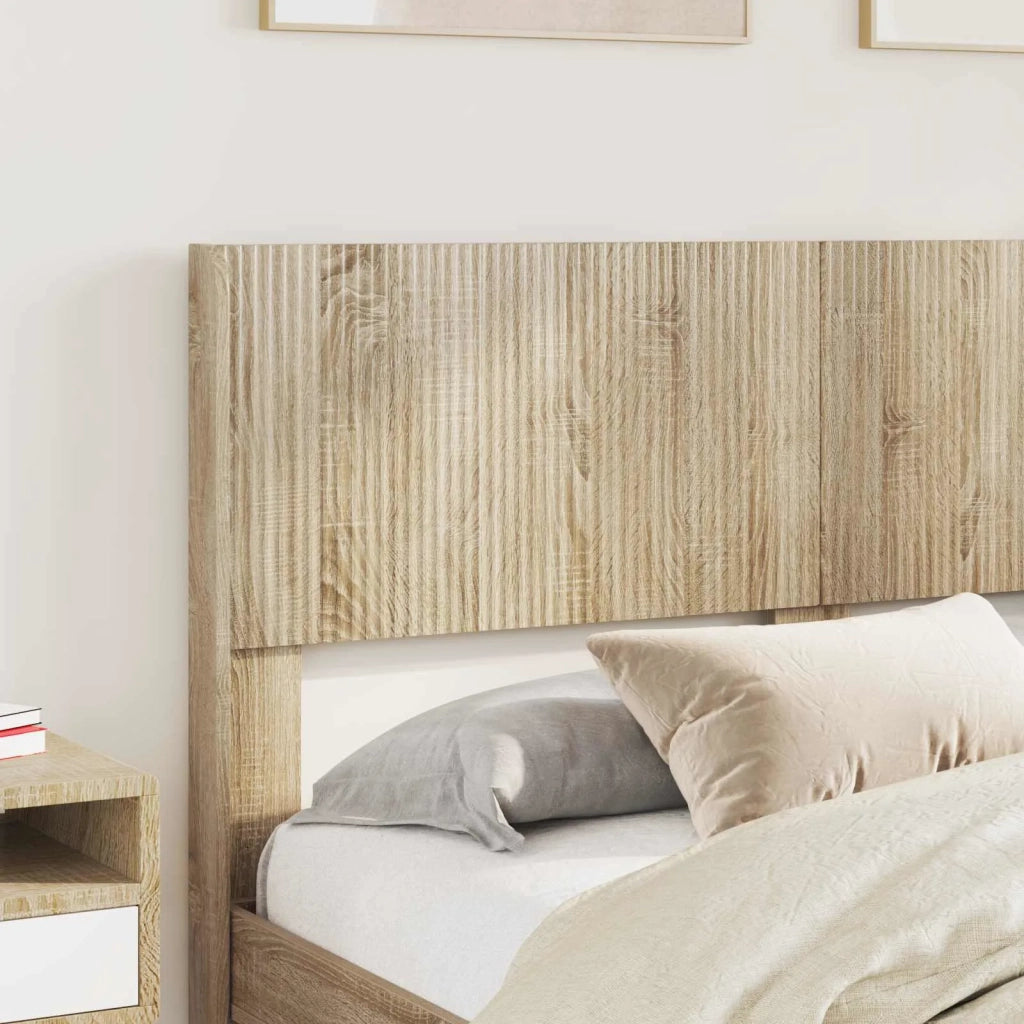 Testiera Letto Rovere Sonoma Legno ingegnerizzato 889677