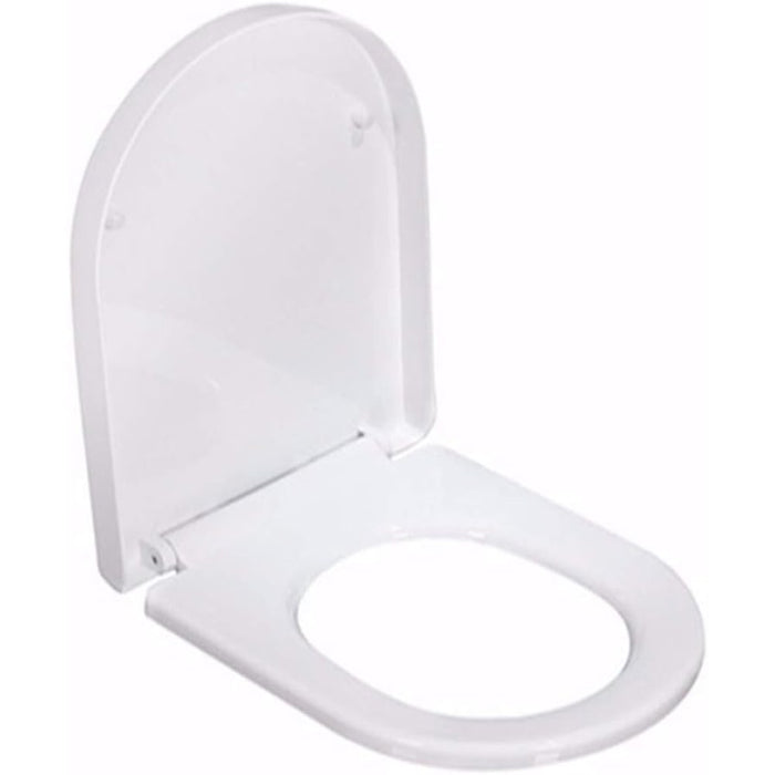 Bianco sedile wc d a forma di u lento soft close bagno wc con ce