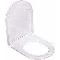 Bianco sedile wc d a forma di u lento soft close bagno wc con ce