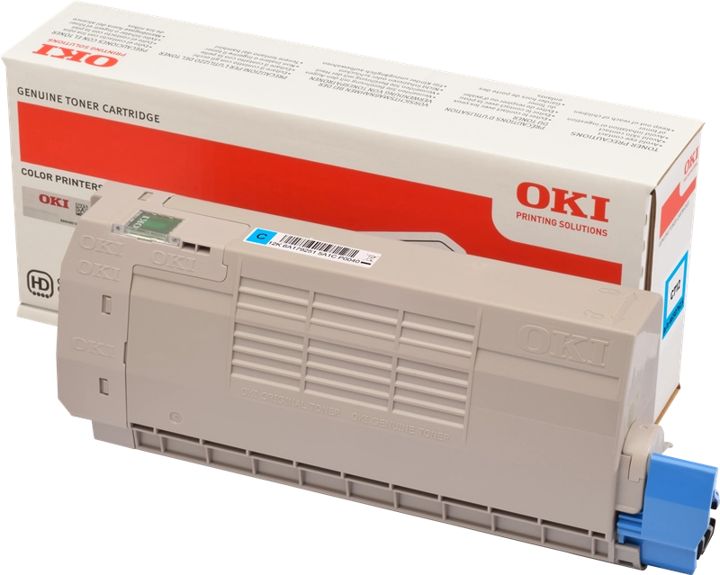 ORIGINAL OKI toner ciano 46507615 C712 ~11500 Seiten