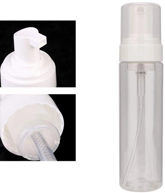 Pompa di schiuma 200 ml - Dispensatore di schiuma per tatuaggi - Flacone per spalmare - Dispensatore di sapone - Lotion cosmetica - Materiale ABS di alta qualità