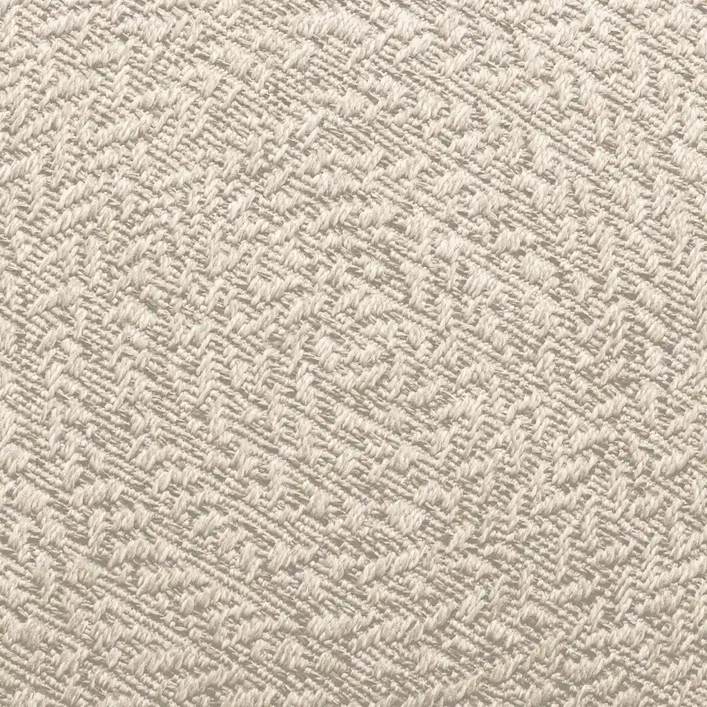 vidaXL Tappeto ZIZUR Crema 240x240 cm Aspetto Iuta Interni ed Esterni