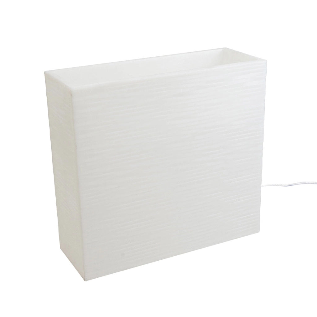 Vaso Luminoso da Esterno 79x74,7x29,1 cm In Polietilene Elegnace Led Bianco Freddo