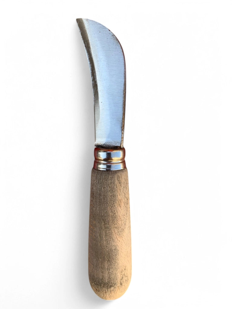 RONCOLA RONCA RONCOLINA COLTELLO MANICO LEGNO PRIMA MISURA 13 CM MADE IN ITALY