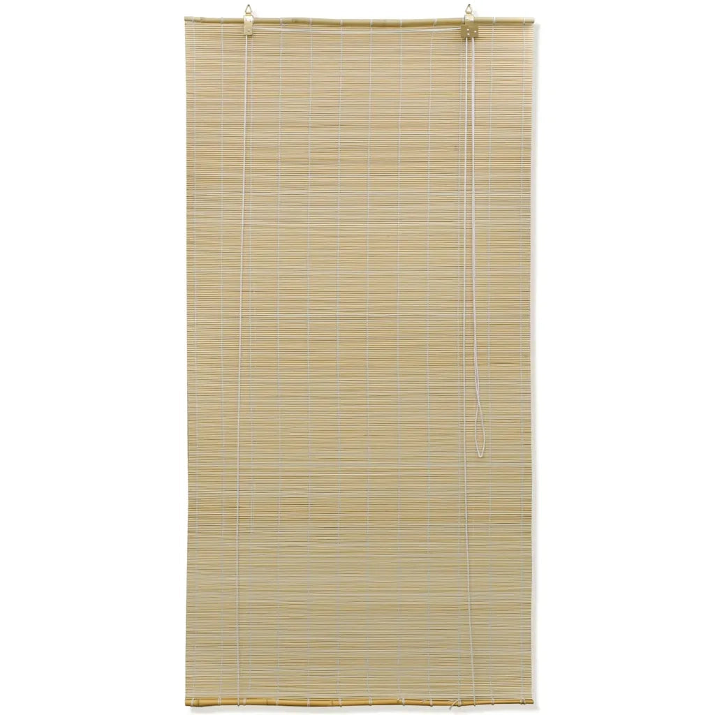 Tenda Avvolgibile in Bambù 80x220 cm Naturale 245817