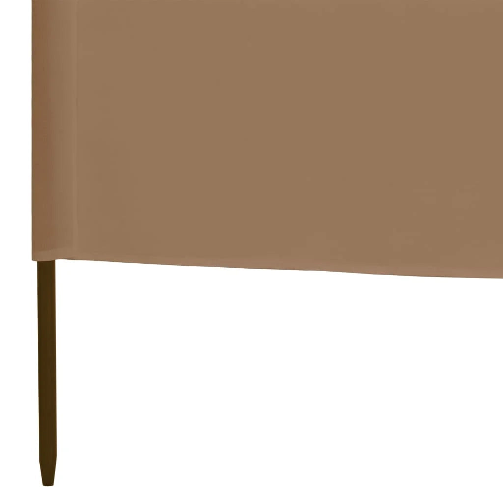Schermo divisorio in tessuto a 3 pannelli 400 x 120 cm tortora 02_0008804