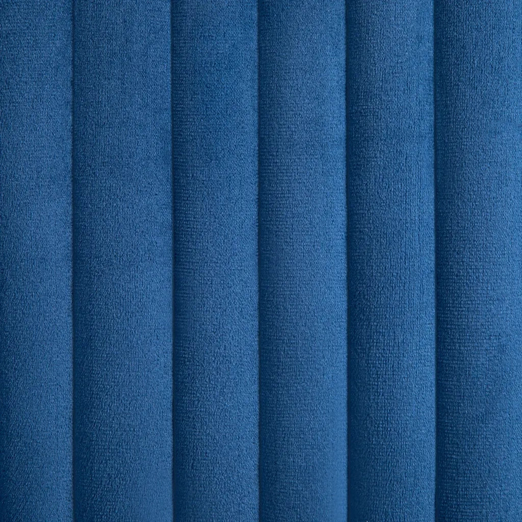 Sedie da Pranzo 6 pz Blu in Velluto cod mxl 18784