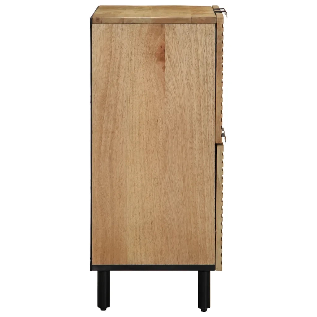 Credenza Marrone 60x33x75 cm in Legno Massello di Mango 4017746