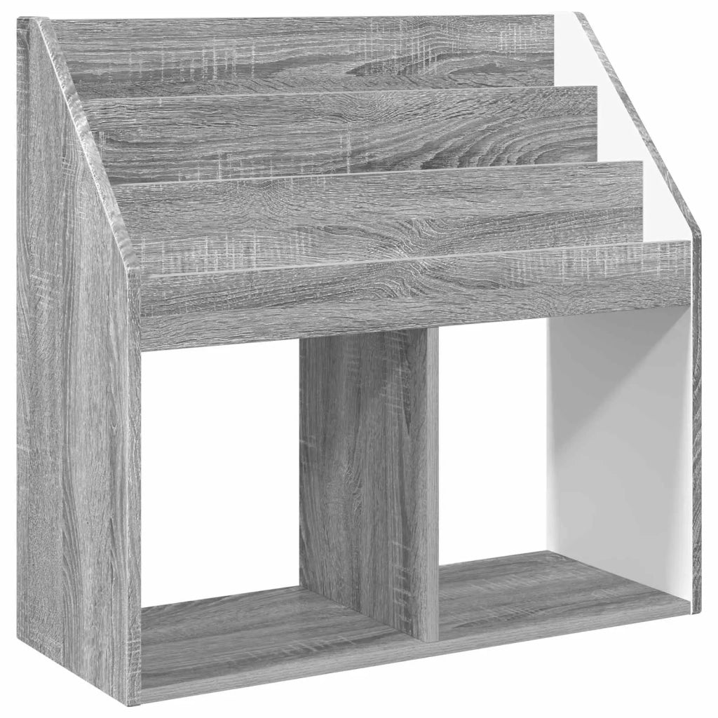 Libreria per Bambini Grigio Sonoma 72,5 x 29,5 x 69 cm