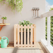 Fioriera Giardino Design a Recinzione 70x70x70 cm Massello Pinocod mxl 107616