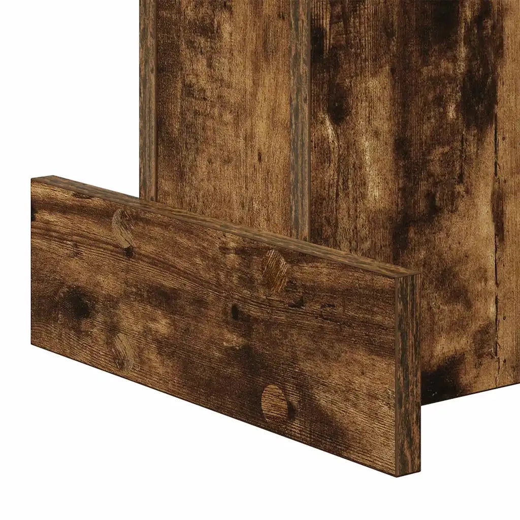 Tavolino Rovere fumé 35,5 x 35 x 40 cm Legno ingegnerizzato 891212