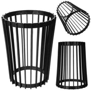 Supporto per fiori e piante KADAX, bifacciale, nero, 39,5 cm.