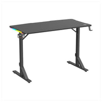 Noua Scrivania Gaming RGB Ergonomica 120x60 cm con Illuminazione Led