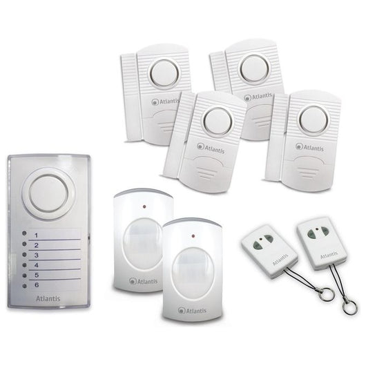 Atlantis Land +Alarm 200 Easy sistema di sicurezza e controllo Bianco