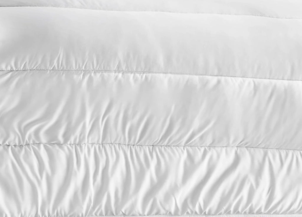 Interno Piumino Anallergico Piumone Estivo 100gr/mq Microfibra Colore Bianco Lavabile - Singolo - Estivo