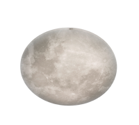 Plafoniera Led a forma di Luna con Fasi Lunari 60 cm Lunar GD Trio