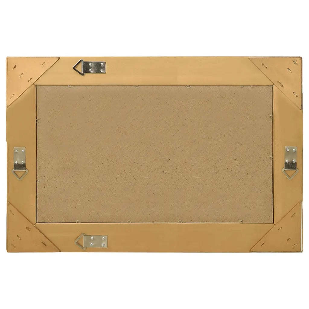 Specchio da Parete Stile Barocco 60x40 cm Oro 320329