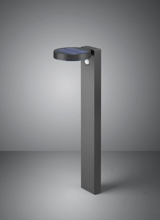 Lampione Esterno Ricarica Solare Sensore Movimento Led Palo Posadas GD Trio
