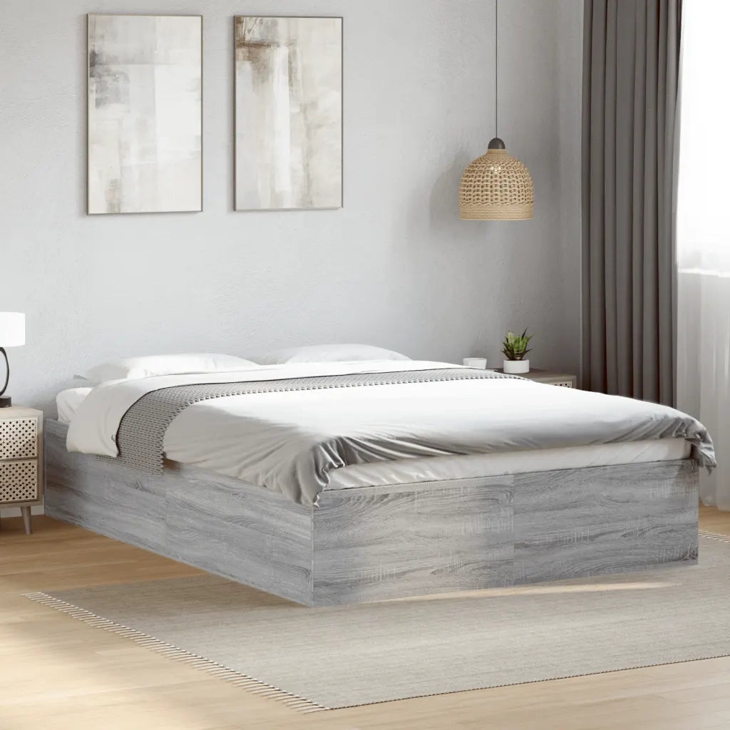 Giroletto Grigio Sonoma 140x200 cm in Legno Multistrato 3281019