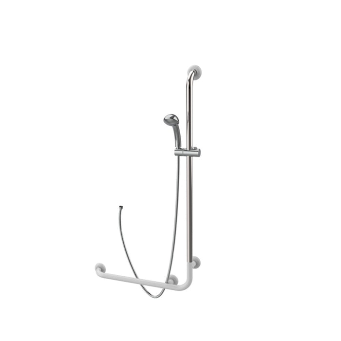 Goman maniglia inox con saliscendi 60x120