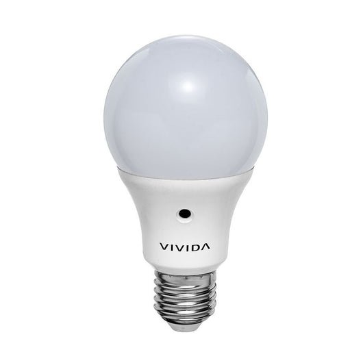 LAMPADINA CON SENSORE GLOBE 60 LED  SMD 7W 6000K