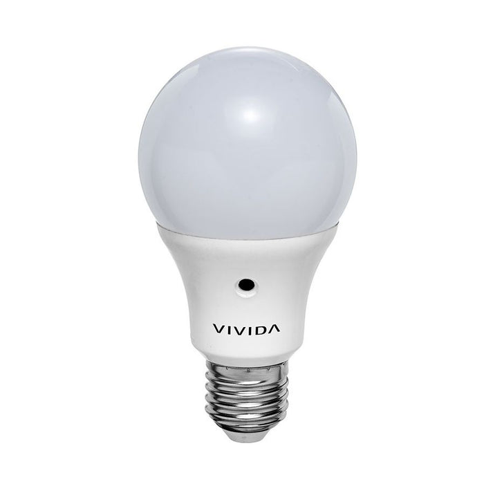 LAMPADINA CON SENSORE GLOBE 60 LED  SMD 7W 6000K