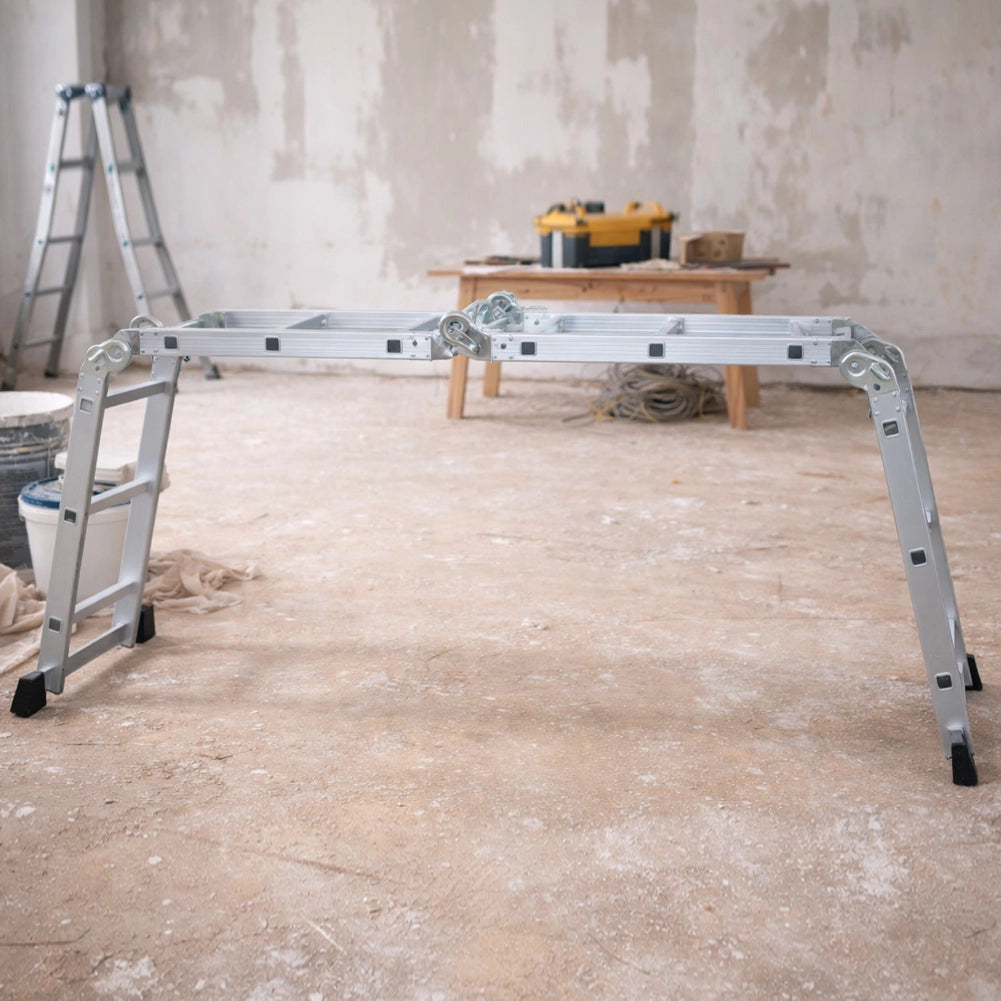 Scala 4x3 Everest Multifunzione con Portata Massima 150kg per Lavori Bricolage