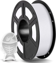 Filamento 3D in PETG 1,75mm - Precisione Dimensionale +/- 0,05mm - Bobina 1KG - Bianco - 1KG