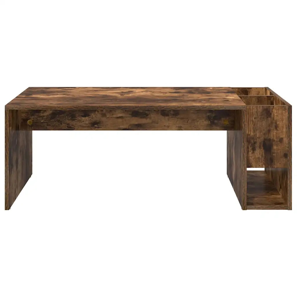 Tavolino da salotto Rovere fumé 101,5 x 50 x 37 cm 891196