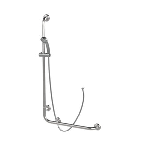 Goman maniglia angolare e laterale inox lucido