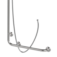 Goman maniglia angolare e laterale inox lucido