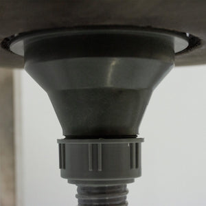 Lavello da Campeggio con Rubinetto per L'Acqua Portatile Lavabo in Acciaio Inox Lavandino per Glamping con Attacco per L'Acqua e Scarico