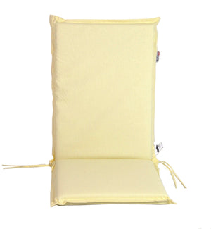 CUSCINO ZIPPO ECRU SCHIENALE ALTO 115x48xH6 cm