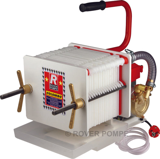 Pompa Filtrante in Acciaio 340W per Pulire e Purificare Bevande Senza Residui