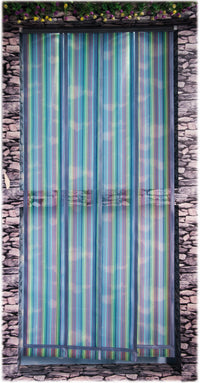 ZANZARIERA STOP INSETTI 4 TELI IN POLIESTERE MULTICOLOR CM100X220