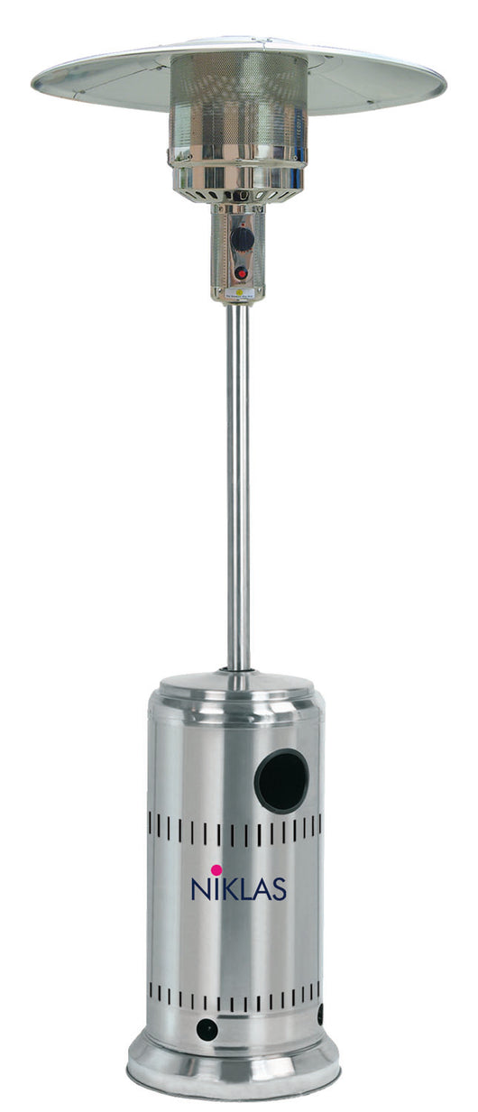 STUFA A FUNGO 13 KW TERMOPATIO GAS NIKLAS INOX