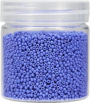 Raccordi a forma di perla rotonda in acciaio inossidabile 2 mm per catenina 10000 pezzi / 110 gram in scatola, 12/0 kralen indaco perle di vetro piccole per la creazione di gioielli orecchini bracciali collane (indaco)