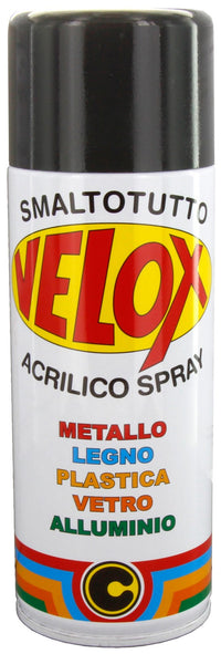 velox spray acrilico grigio antracite ral7016 cod:ferx.2872