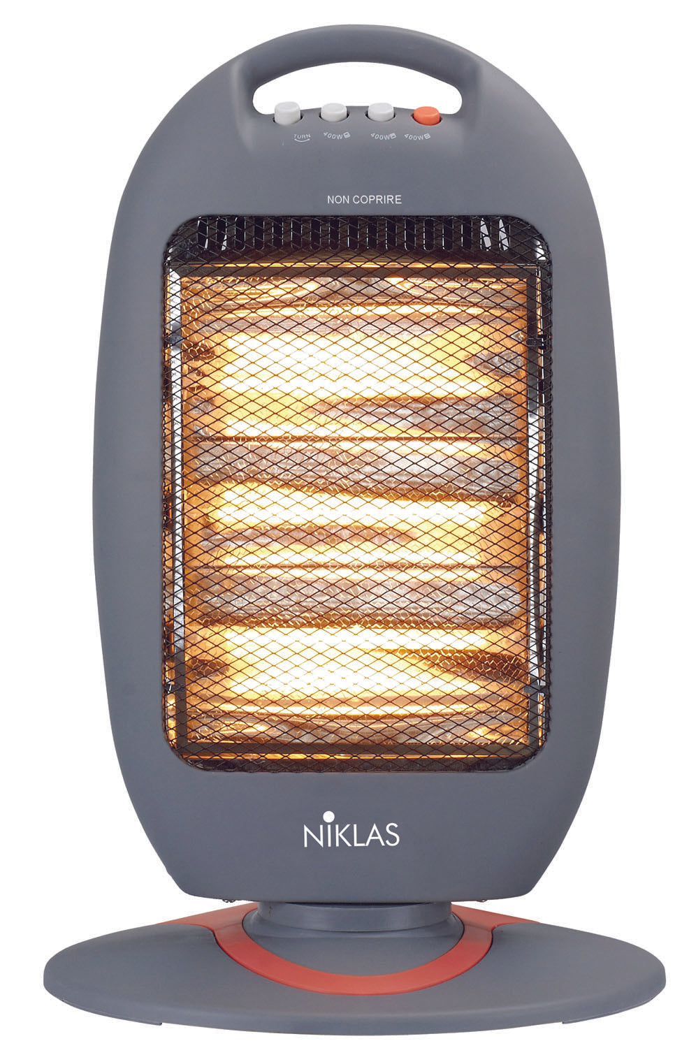 STUFA ALOGENA NIKLAS BABY 1200W - 33x22xH53 CM