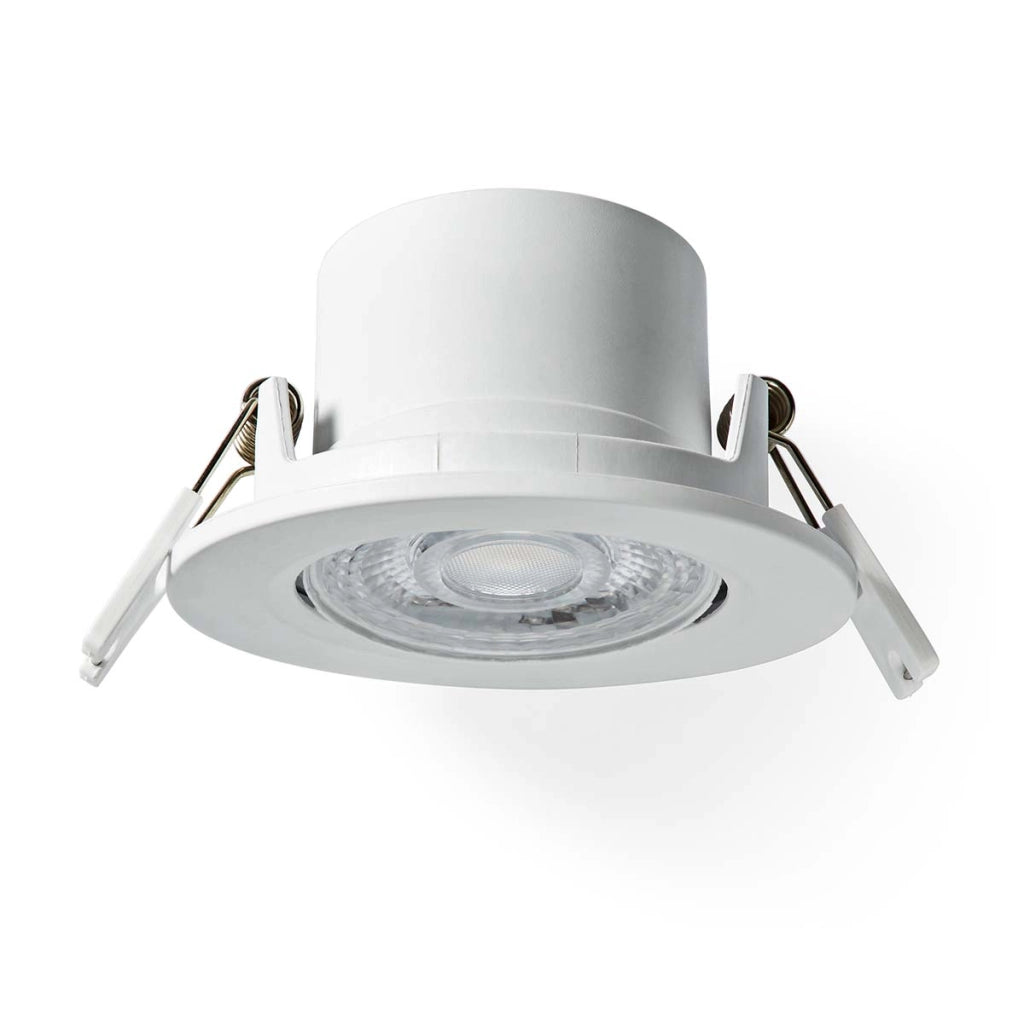 Plafoniera intelligente Wi-Fi rotonda con angolo di emissione regolabile 360lm 6500k Bianco Nedis