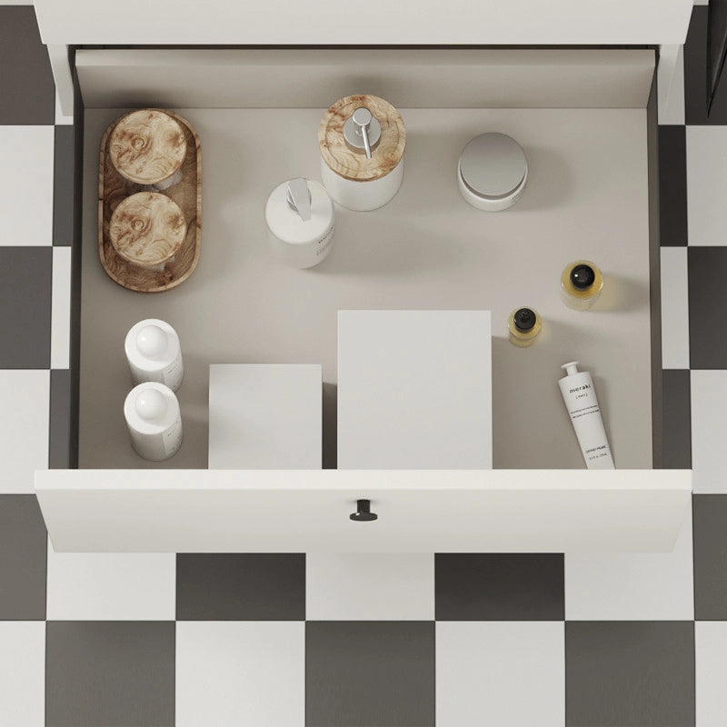 Cassetto esterno Simplex 25 kg, altezza 159 mm, profondità 490 mm, Acciaio, Verniciato bianco