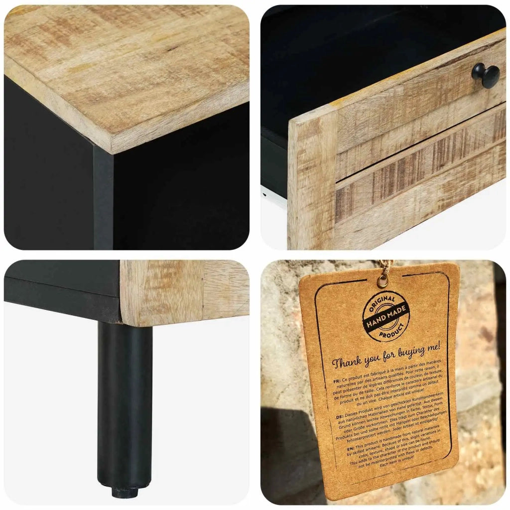 Armadi di Stoccaggio con cassetto Marrone 80 x 33,5 x 46 cm 4018861