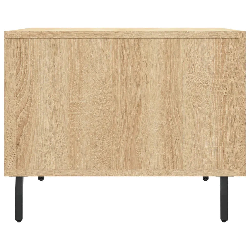 Tavolino da Salotto-Tavolino da soggiorno-Tavolo Rovere Sonoma 50x50x40 cm Legno Multistrato 926809