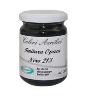COLORE ACRILICO NERO 125 ML