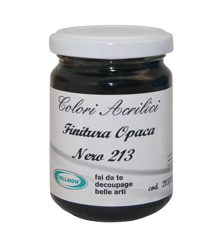 COLORE ACRILICO NERO 125 ML