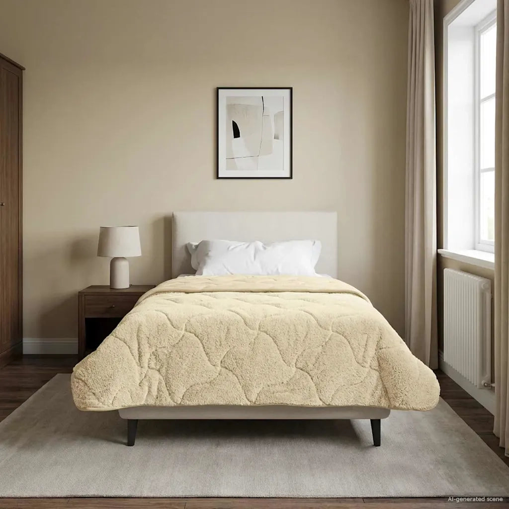 Piumone Completo Annuale Trapuntato Crema 135 x 220 cm 42026294